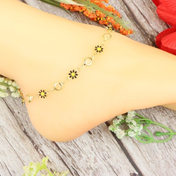 "Dainty Anklet for Women – Elegant Everyday Jewelry & Perfect Gift | MLCRC1514 - Picture 3 of 10